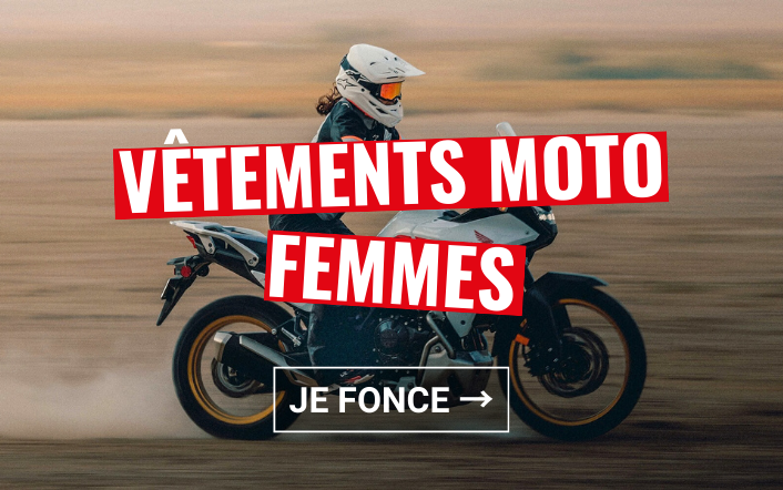 Vêtements moto femmes